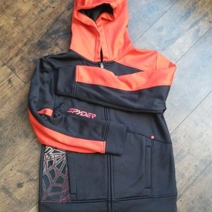 Boys Spyder Zip up jacket